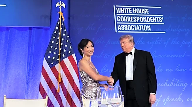Trump mixes jokes with barbs at press freedom dinner