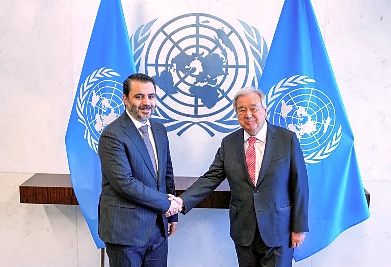 Guterres meets Syria's Sharaa on first visit to Damascus by UN chief in 17 years