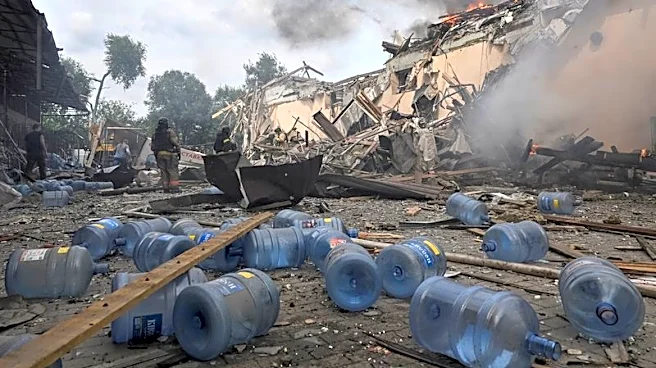 Twelve dead in attack on holiday camp in Russian-held part of Ukraine, officials say