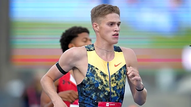 Athletics-Teen Lutkenhaus keeps meteoric rise on track with 800m US title
