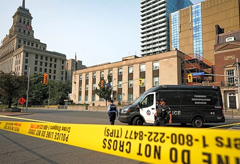 Shot fired outside US consulate in Toronto for second time this year