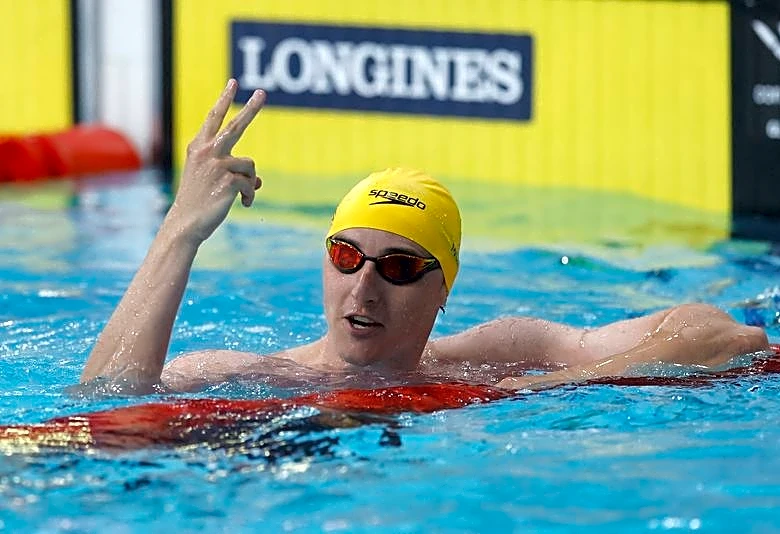 Swimming-McEvoy sees 'red-hot runway' to Brisbane Olympics for Australia after Commonwealth domination