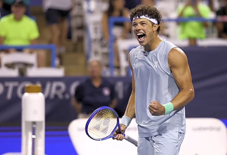 ATP roundup: Ben Shelton holds off qualifier in Washington