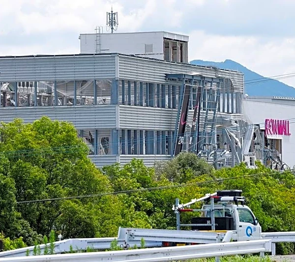 Rescuers in Japan haul survivors from collapsed mall as earthquake toll rises to 13