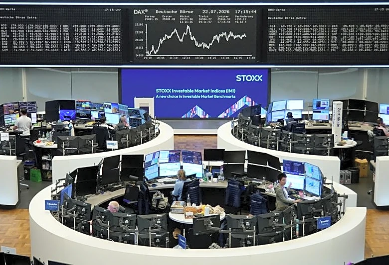 Stocks drop as Mideast fighting reignites, Fed decision looms