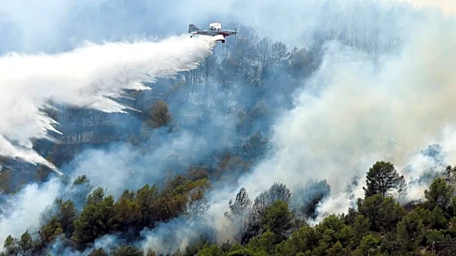 Two Greek firefighters killed as wildfires strike further east in Europe