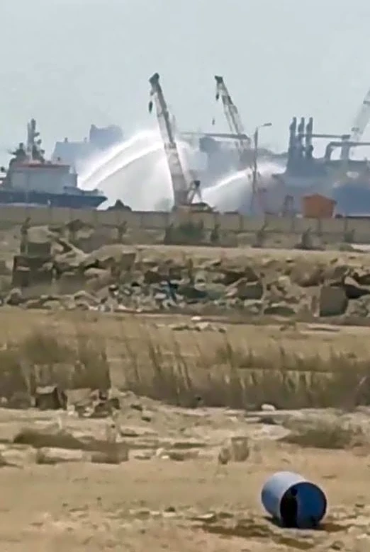 Drone hits gas storage tanker at Egypt's Mediterranean port, Ambrey reports