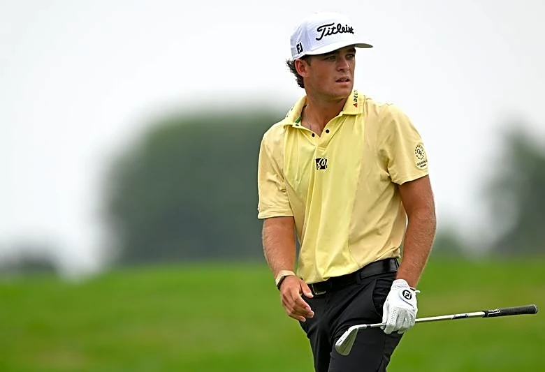 Jackson Koivun celebrates first PGA Tour win by fishing