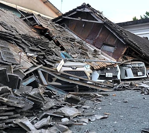 Japan's earthquake leaves communities thirsting for water and relief from heat