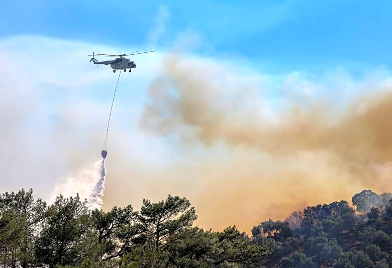 Greek firefighters battle deadly wildfires on Crete for a second day