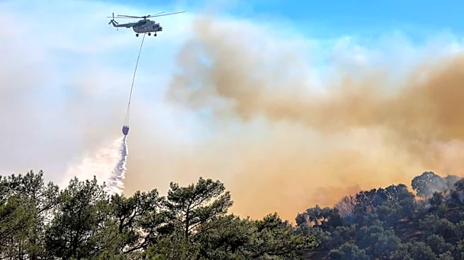 Greek firefighters battle deadly wildfires on Crete for a second day