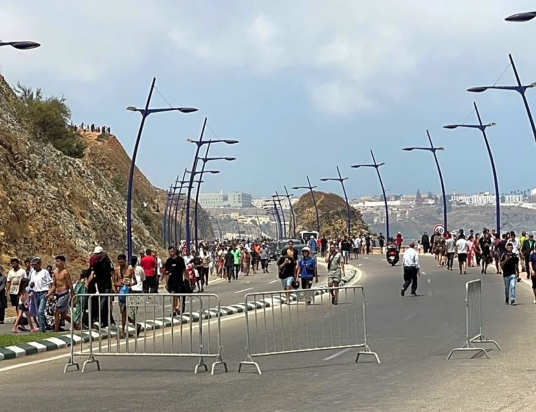 Migrants pour into Spain's Ceuta from Morocco, military called in
