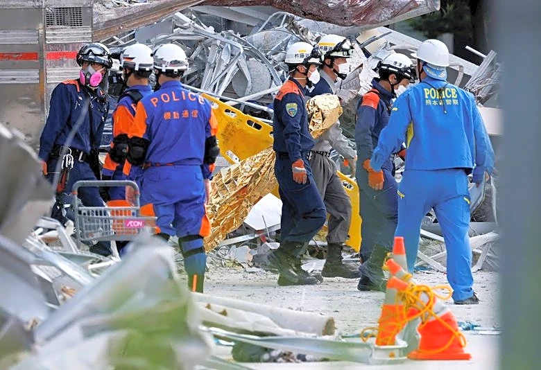 Japan quake snarls auto and chip supply chains as toll hits 34