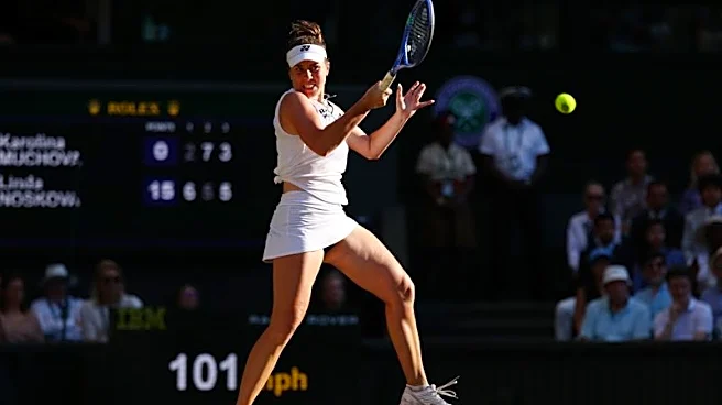 Tennis-Wimbledon champion Noskova leads Czech challenge in BJK Cup Finals