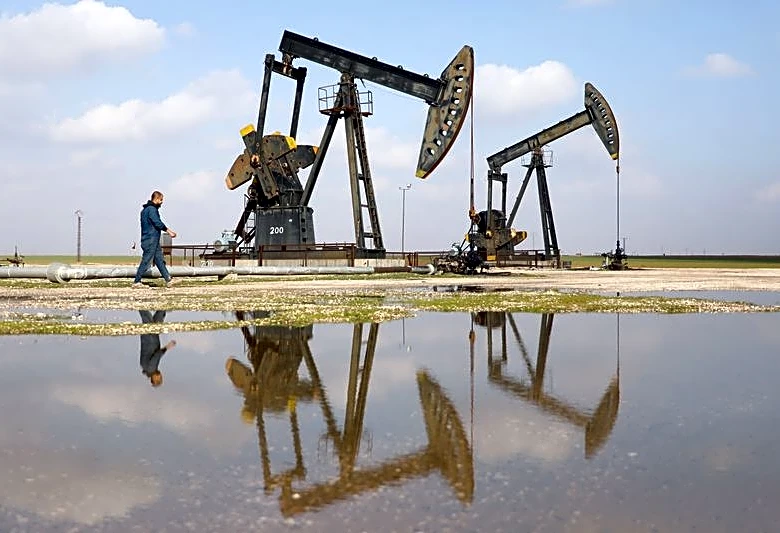 Oil rises as traders assess shipping flows; big monthly gain in sight