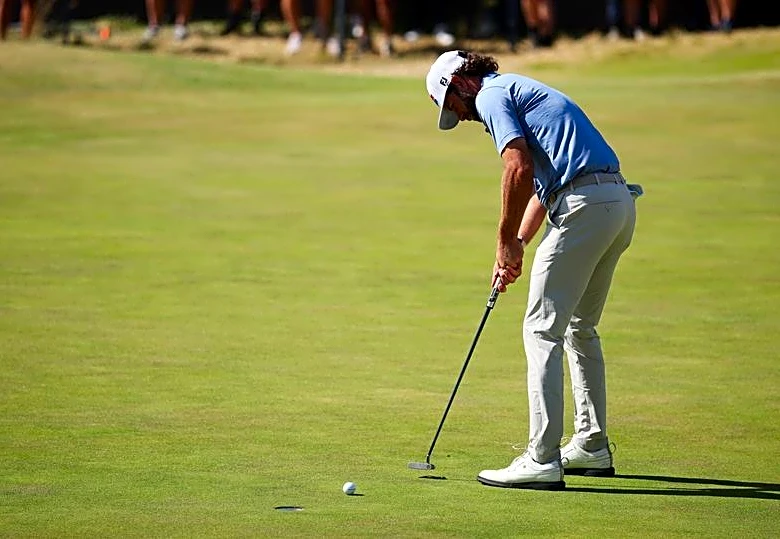 Cameron Young posts 61, joins 3-way lead at Rocket Classic