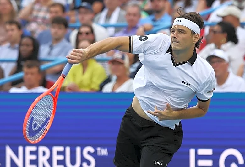 Tennis-Fritz outlasts compatriot Nakashima, set to face Jodar in Washington Open final