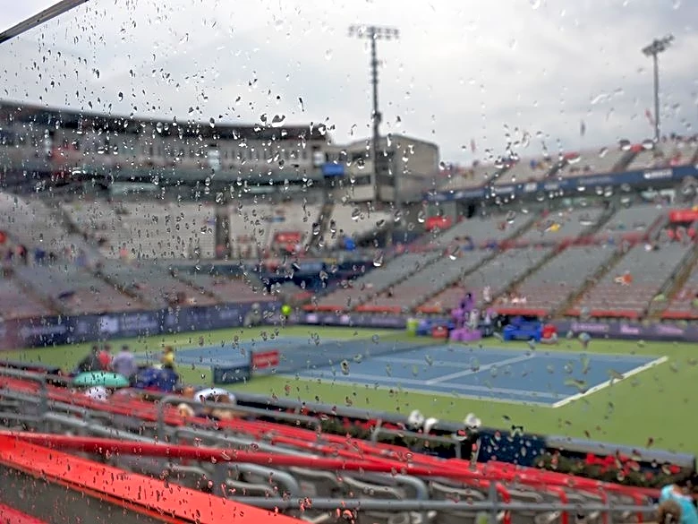 Tennis-Rain forces Washington Open final to be rescheduled, Canadian Open play also pushed back