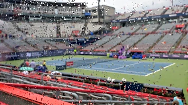 Tennis-Rain forces Washington Open final to be rescheduled, Canadian Open play also pushed back