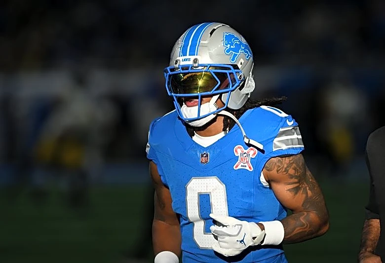 Lions RB Jahmyr Gibbs: 'Time will tell' how long hold-in lasts