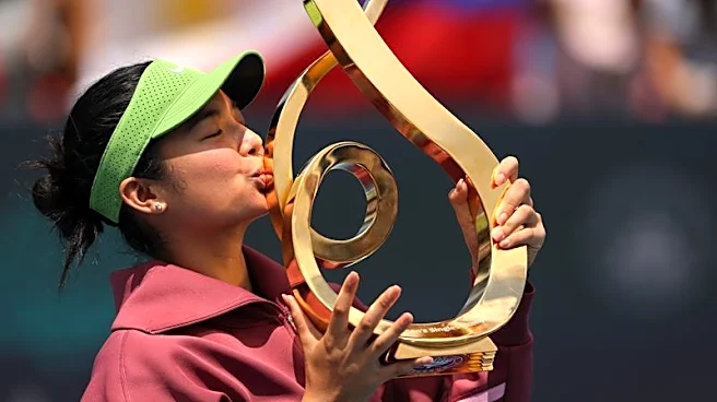 Tennis-Filipina Eala lives up to the hype with Washington triumph