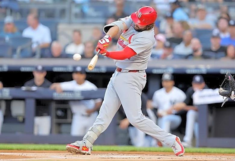 MLB roundup: Alec Burleson's 3 HRs help Cardinals bash Yankees