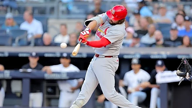 MLB roundup: Alec Burleson's 3 HRs help Cardinals bash Yankees