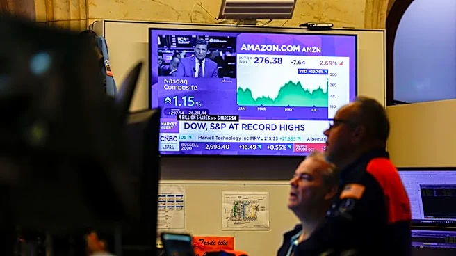 Dow, S&P 500 close at record on AI-linked earnings, Mideast deal hopes