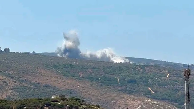 Israeli military strikes southern Lebanon after evacuation warning to village