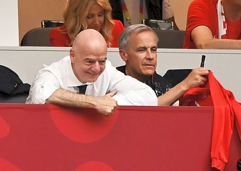 Soccer-Canada PM Carney says he does not have confidence in FIFA's Infantino