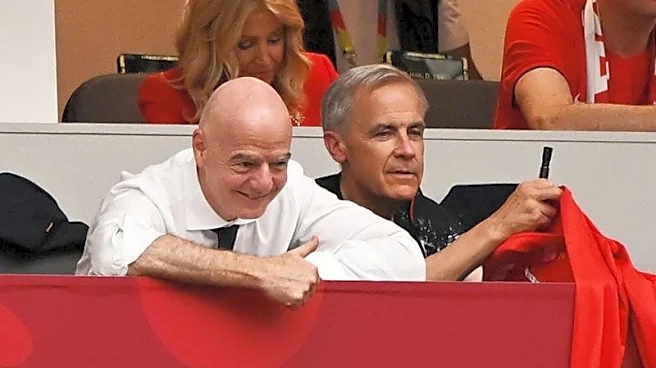 Soccer-Canada PM Carney says he does not have confidence in FIFA's Infantino