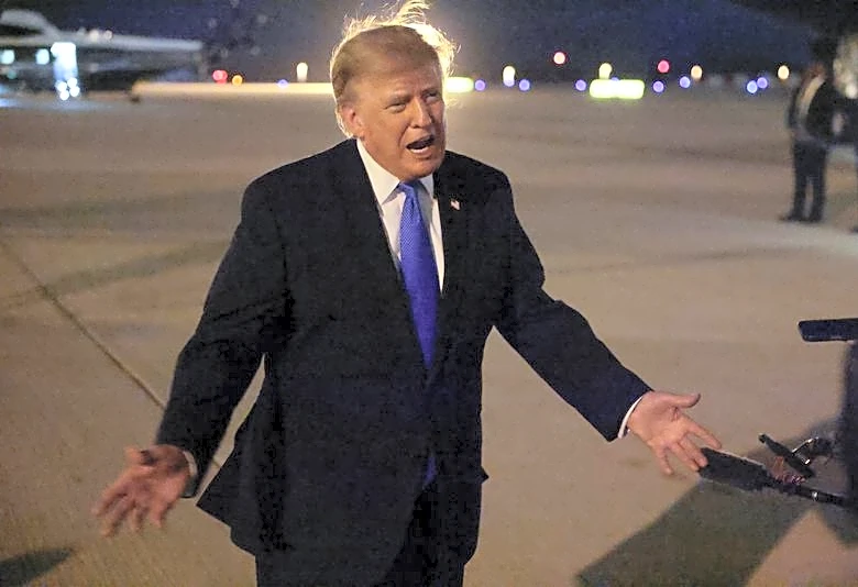 Trump reiterates his positive portrayal of Iran talks