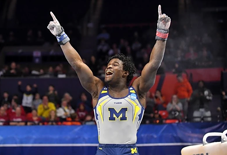 Fred Richard in first after Day 1 at U.S. Gymnastics Championships