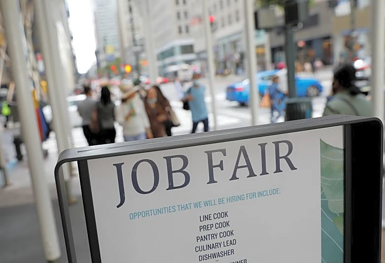 US nonfarm payrolls fall in July; unemployment rate eases to 4.1%