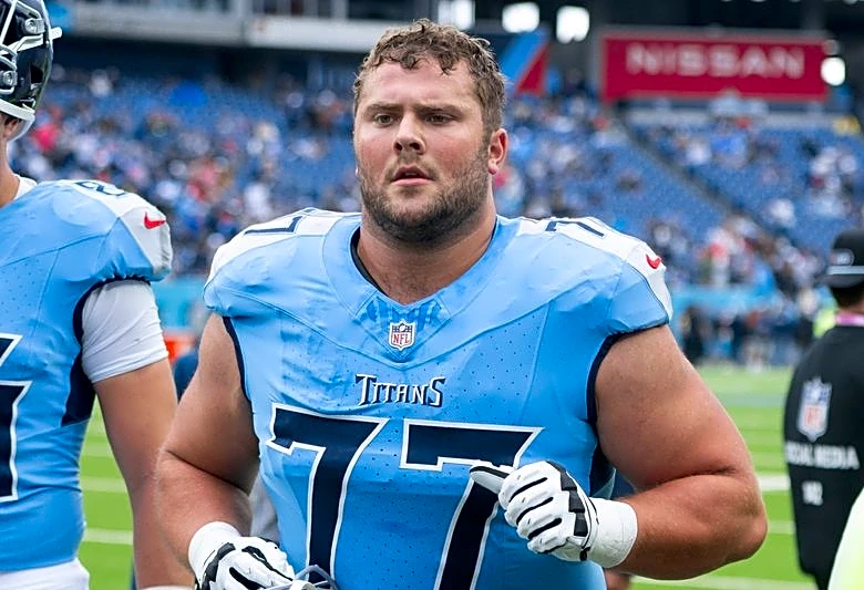 Titans guard Peter Skoronski joins NFL's $100M club