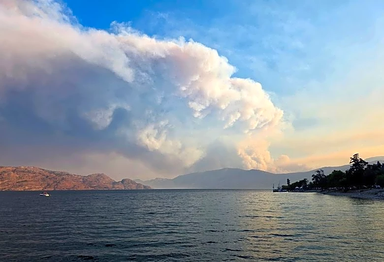 British Columbia district declares state of emergency, issues evacuation orders as wildfire rages