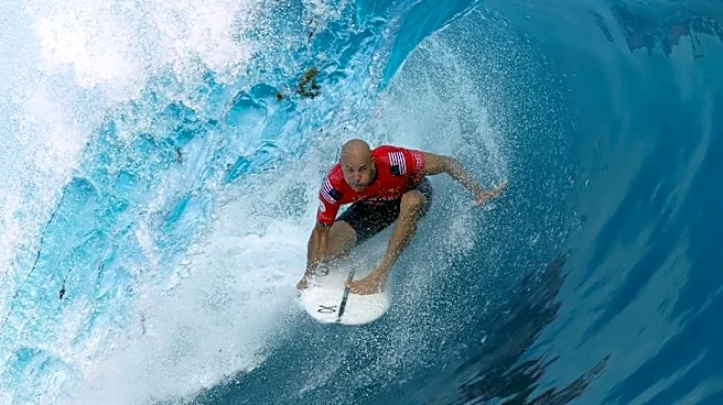 Surfing-Wildcard Kelly Slater stars as Tahiti Pro kicks off in unruly surf