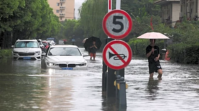 Storms from Dolphin soak China's east, ground nearly 950 Shanghai flights