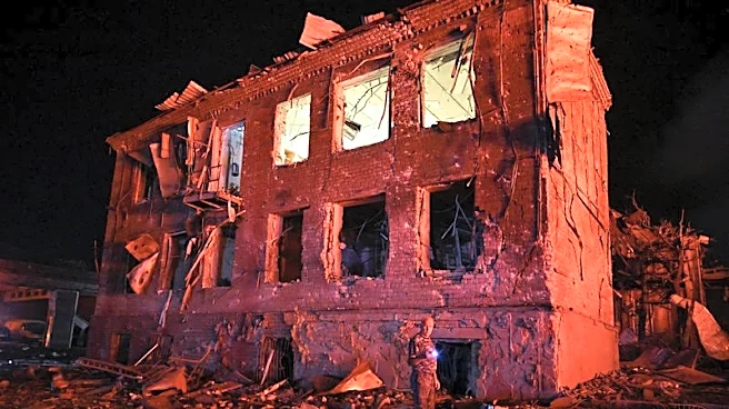 Russia says it struck military-related warehouses and steel works in overnight Ukraine strikes