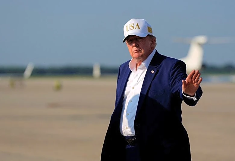 Trump says Iran options are let Tehran fail economically or 'hit them really hard'