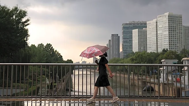 Typhoon Dolphin's remnants brings torrential rain to Beijing