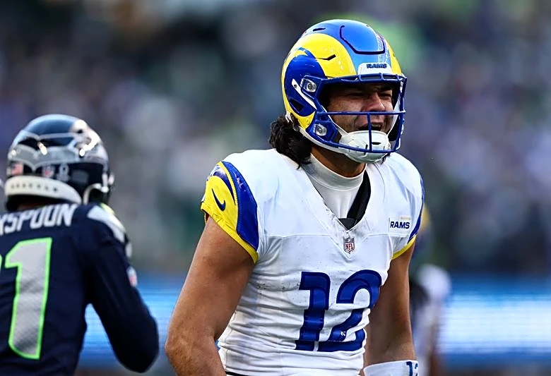 Rams WR Puka Nacua exits practice due to groin injury