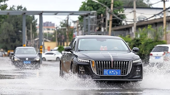 Rain pounds Beijing as Typhoon Dolphin sweeps through China