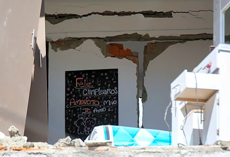 Colombia woman's earthquake survival story gives son a birthday to remember