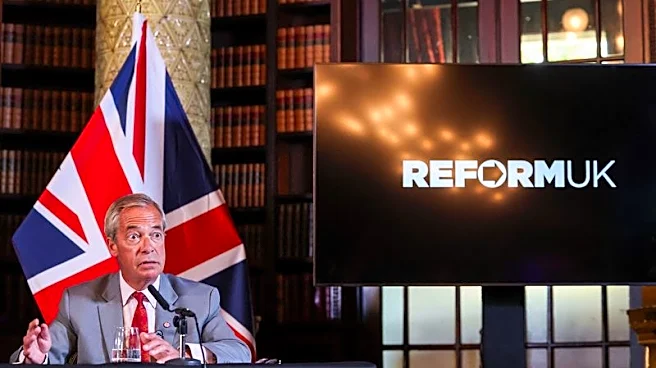 Reform UK's Farage faces off against Count Binface in election