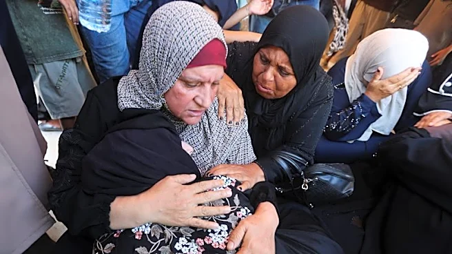 Israeli strikes in Gaza kill two people, first fatalities in more than a week, medics say