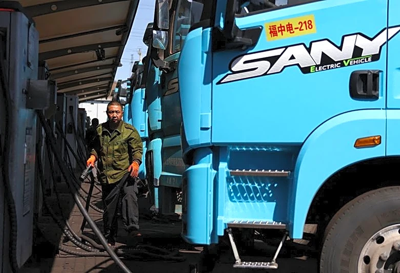 Iran war a boon for China's e-trucks, fuelling export surge