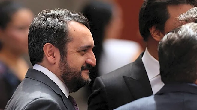 Son of former Mexican president says US revoked his visa