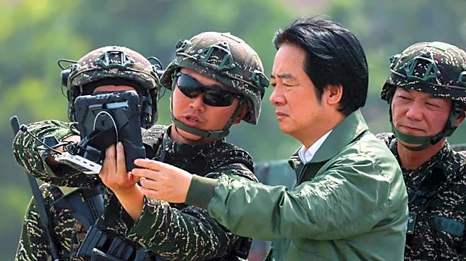 Taiwan president says record defence spending is investment in peace