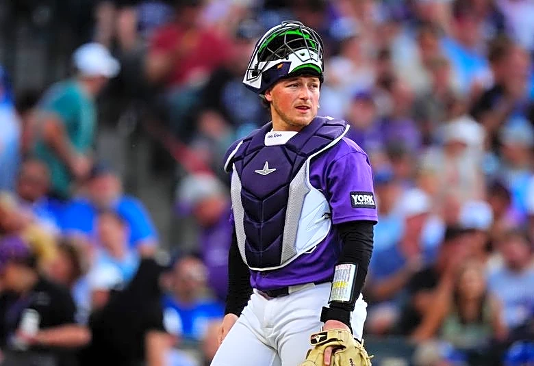 Rockies place slugging C Hunter Goodman (shoulder) on IL